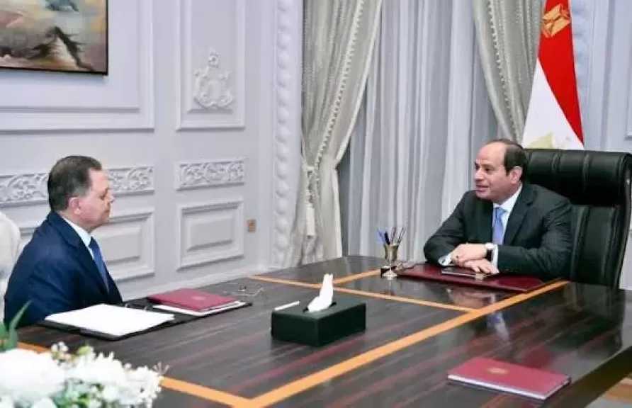 وزير الداخلية يهنئ رئيس الجمهورية بمناسبة الاحتفال بذكرى ثورة يوليو
