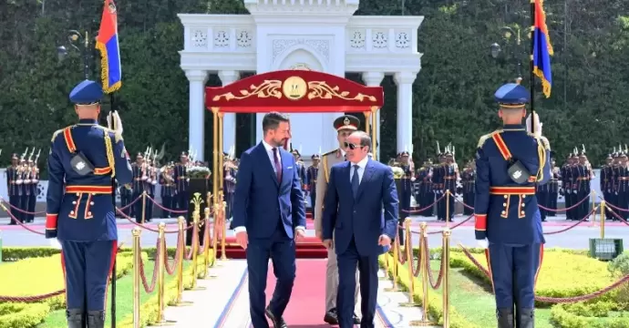 الرئيس السيسي يستقبل رئيس جمهورية الجبل الأسود