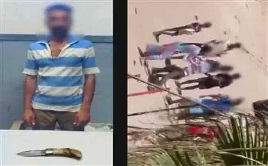 ضبط شخص تحرش بسيدة وتعدى على زوجها بسلاح في شاطئ بالإسكندرية