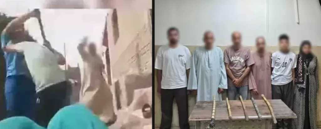 ضبط المتهمين بالتشاجر بالعصي بسبب لهو الأطفال في الجيزة