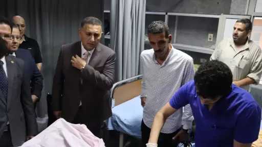 محافظ القليوبية: خروج 13 حالة من مصابي حادث طريق بنها شبرا الحر