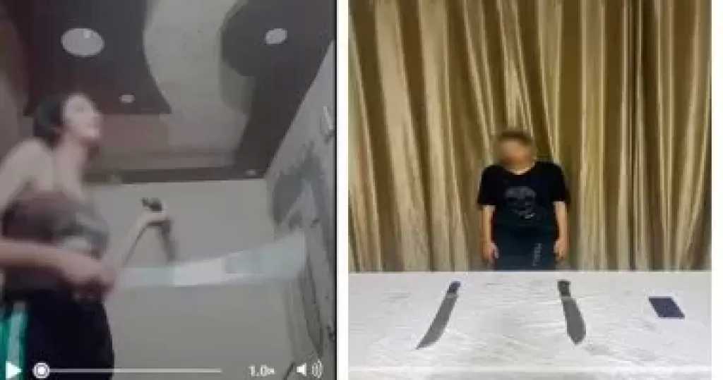 الداخلية تضبط فتاة رقصت بسلاح في البحيرة بعد تداول فيديو لها