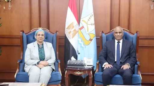 محافظ كفر الشيخ يستقبل رئيسة القومي للمرأة ويؤكد التعاون مع المجلس لتحسين أوضاع المرأة