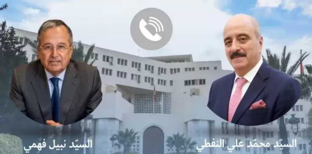 نبيل فهمي يبحث هاتفيا مع وزير الخارجية التونسي مسارات تعزيز العمل العربي المشترك