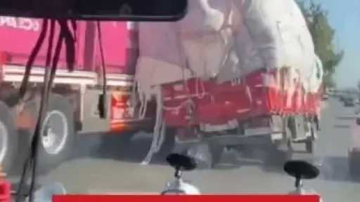 في أول ظهور له| بطل إنقاذ التريلا: لم أفكر إلا في حماية أرواح الناس
