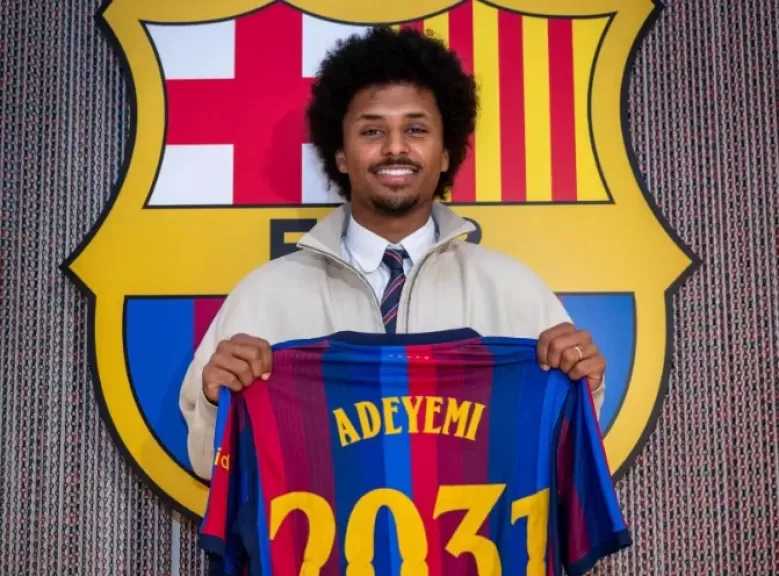 أديمي: الانضمام إلى برشلونة حلم تحقق.. وفليك كان مفتاح الصفقة