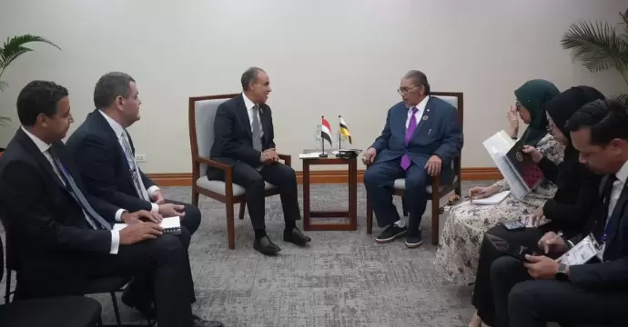 عبدالعاطي يبحث مع وزير الخارجية الثاني بسلطنة بروناي دار السلام سبل الارتقاء بالعلاقات الثنائية