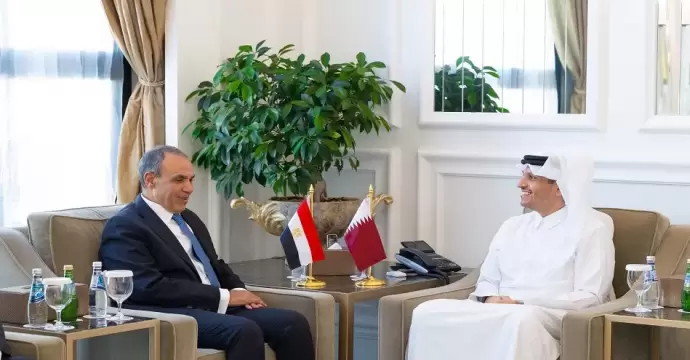 وزير الخارجية يلتقي نظيره القطري في الدوحة لبحث تعزيز العلاقات الثنائية ومستجدات الأوضاع الإقليمية
