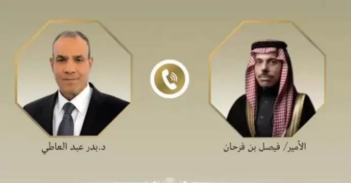 وزير الخارجية يبحث مع نظيره السعودي جهود خفض التصعيد بالمنطقة