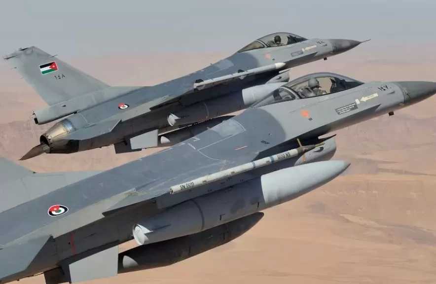 الأردن: سلاح الجو الملكي يعترض ويسقط طائرتين مسيرتين استهدفتا أراضي المملكة