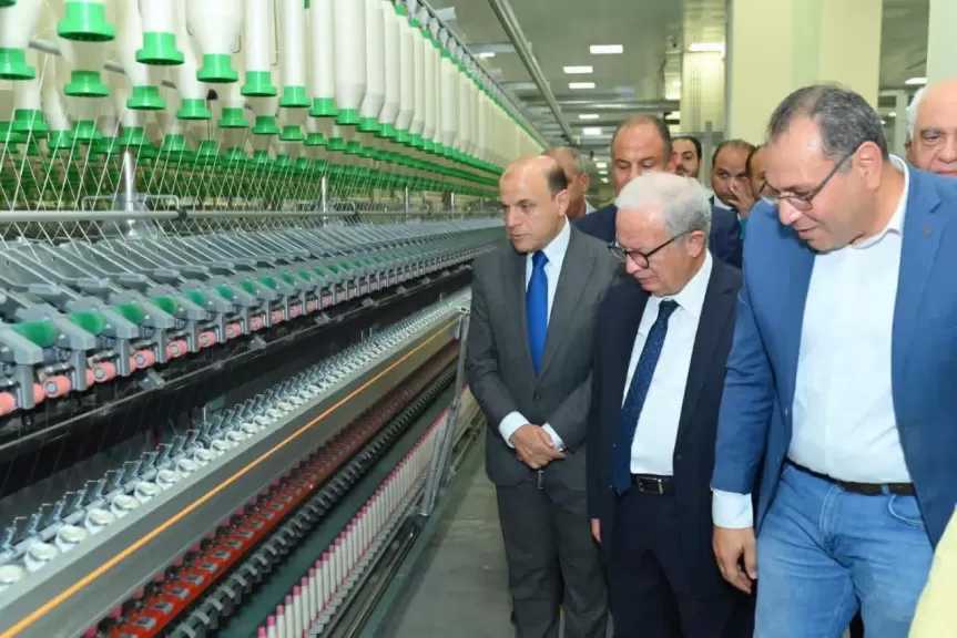 د. حسين عيسى: الطاقات الإنتاجية الجديدة تمثل نقلة نوعية في تحديث صناعة الغزل والنسيج