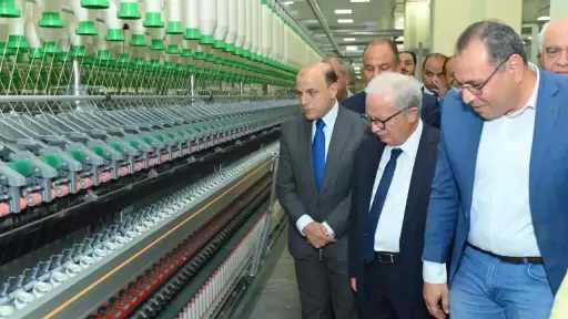 د. حسين عيسى: الطاقات الإنتاجية الجديدة تمثل نقلة نوعية في تحديث صناعة الغزل والنسيج