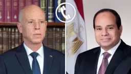 الرئيس السيسي ونظيره التونسي يؤكدان ضرورة تغليب الحلول السياسية والعمل على خفض التصعيد