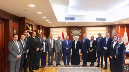 رئيسة هيئة النيابة الإدارية تستقبل وفدين من نادي مستشاري النيابة الإدارية والنادي البحري بالإسكندرية