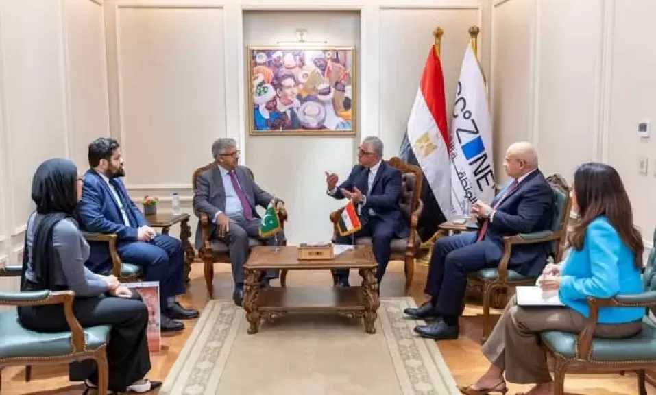 رئيس اقتصادية قناة السويس يلتقي السفير الباكستاني لدى القاهرة لبحث تعزيز التعاون في القطاعات المستهدفة