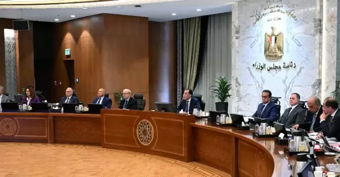 بدء اجتماع مجلس الوزراء بمقر الحكومة بالعلمين الجديدة