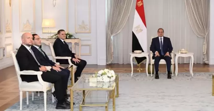الدبيبة يعرب عن تقديره لزيارة مصر ولقاء الرئيس السيسي.. ويؤكد محورية العلاقات التي تجمع بين مصر وليبيا