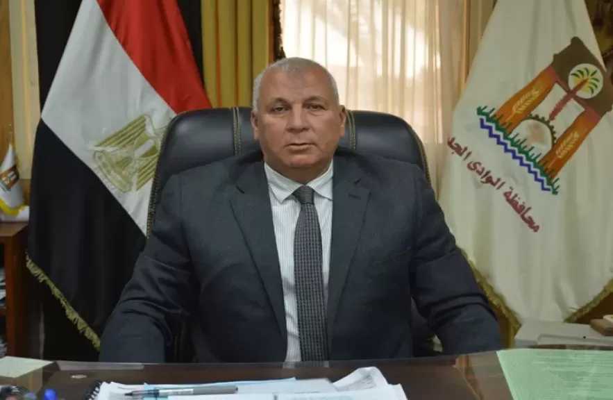 محافظ الوادي الجديد: بدء تنفيذ مشروع شبكة الداخلة الشمسية لخدمة 300 ألف فدان
