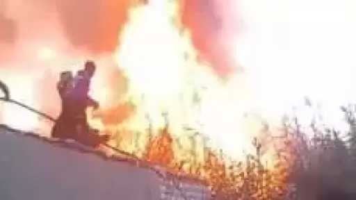حريق هائل يلتهم هيشًا ومزرعة قصب بالقنطرة غرب بالإسماعيلية