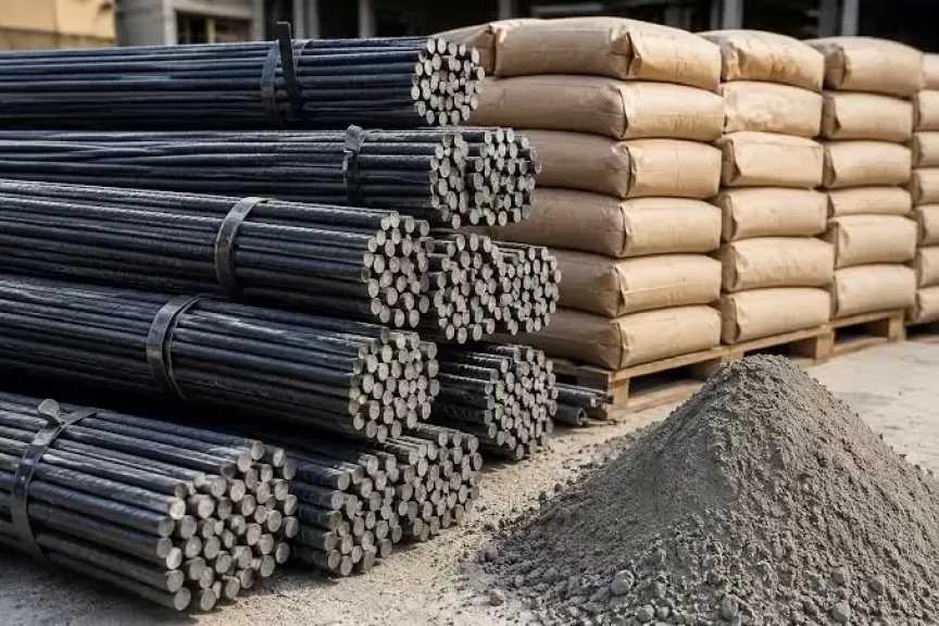 أسعار الحديد والأسمنت بأسواق مواد البناء اليوم الأحد 2 أغسطس 2026