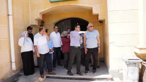 محافظ مطروح يتفقد المركز الاستكشافي للعلوم والتكنولوجيا