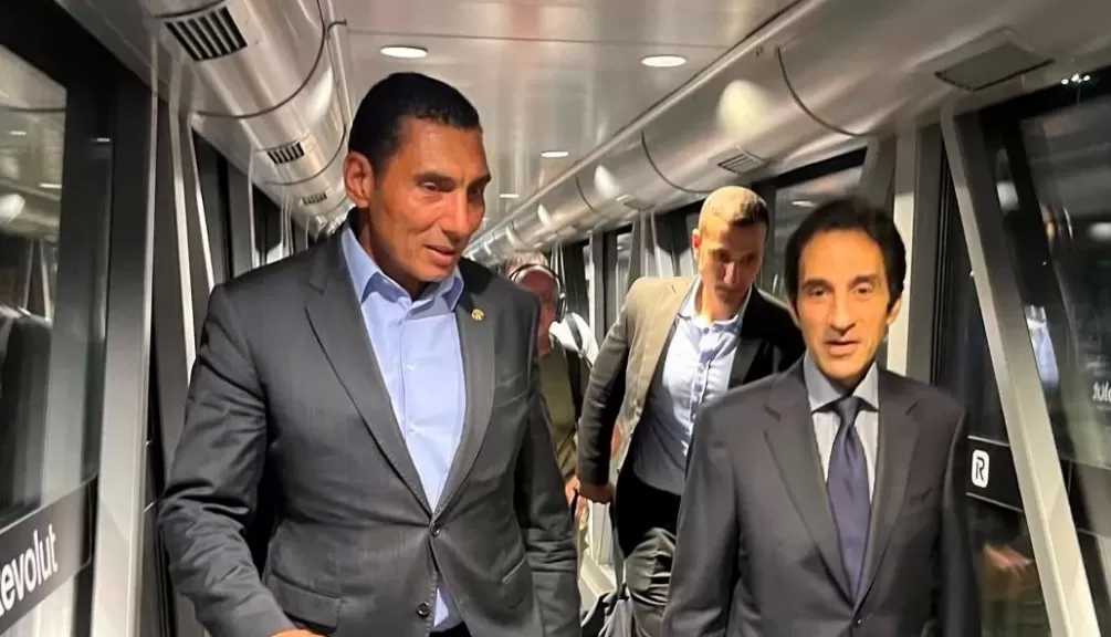 بسام راضي يستقبل وزير الشباب والرياضة في إيطاليا لحضور افتتاح دورة ألعاب البحر المتوسط