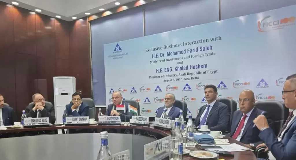 وزير الاستثمار يستعرض فرص الاستثمار في مصر أمام كبرى الشركات الهندية بحضور وزير الصناعة