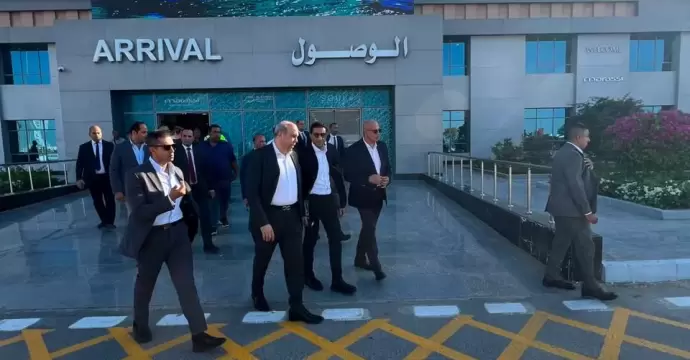 وزير الطيران المدني يتفقد مطار العلمين لمتابعة استعدادات معرض «EIAS 2026».. صور