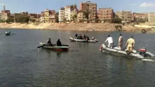 انتشال غريقين من داخل ترعة فى المطرية