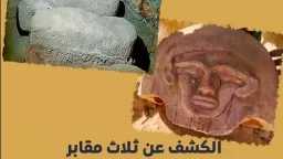 الكشف عن عدد من المقابر التي تعود إلى فترات... الكشف عن عدد من المقابر التي تعود إلى فترات تاريخية مختلفة من التاريخ المصري بموقع الشيخ سوبي بالواحات البحرية