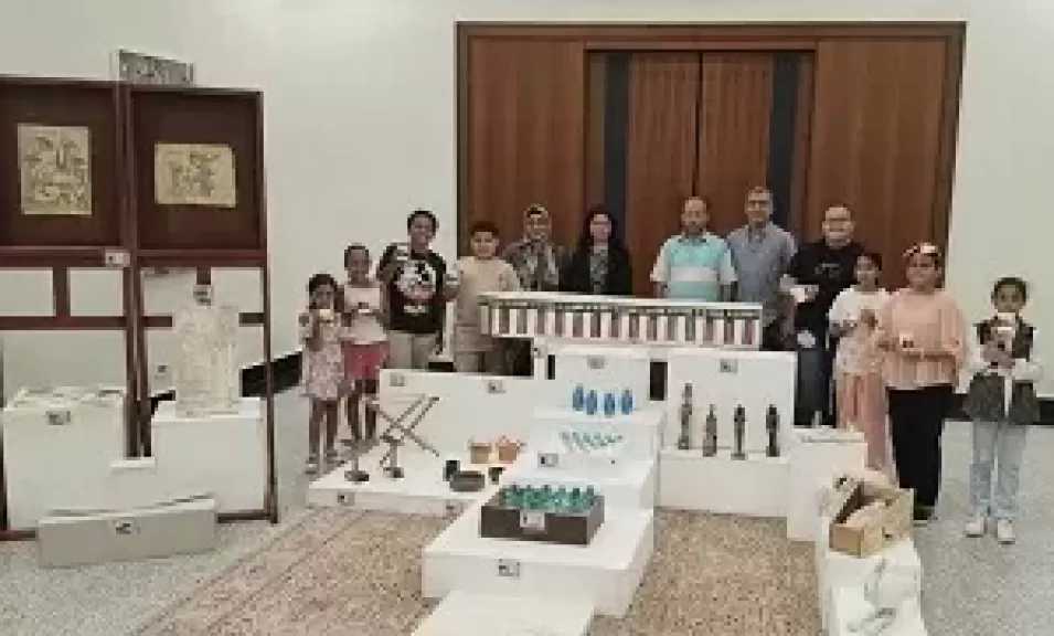 أطفال البعثة الأثرية الصغيرة يختتمون برنامجهم بعرض متحفي في شرم الشيخ