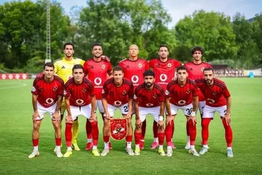 الأهلي يبدأ استعداداته لمواجهة برشلونة في كأس خوان جامبر