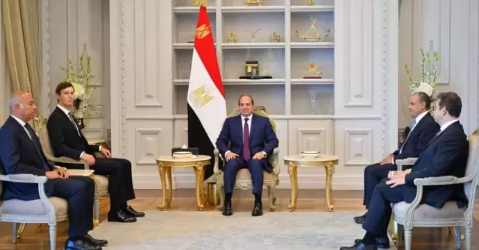 صهر الرئيس الأمريكي: مصر تعد شريكًا محوريًا للولايات المتحدة في الشرق الأوسط