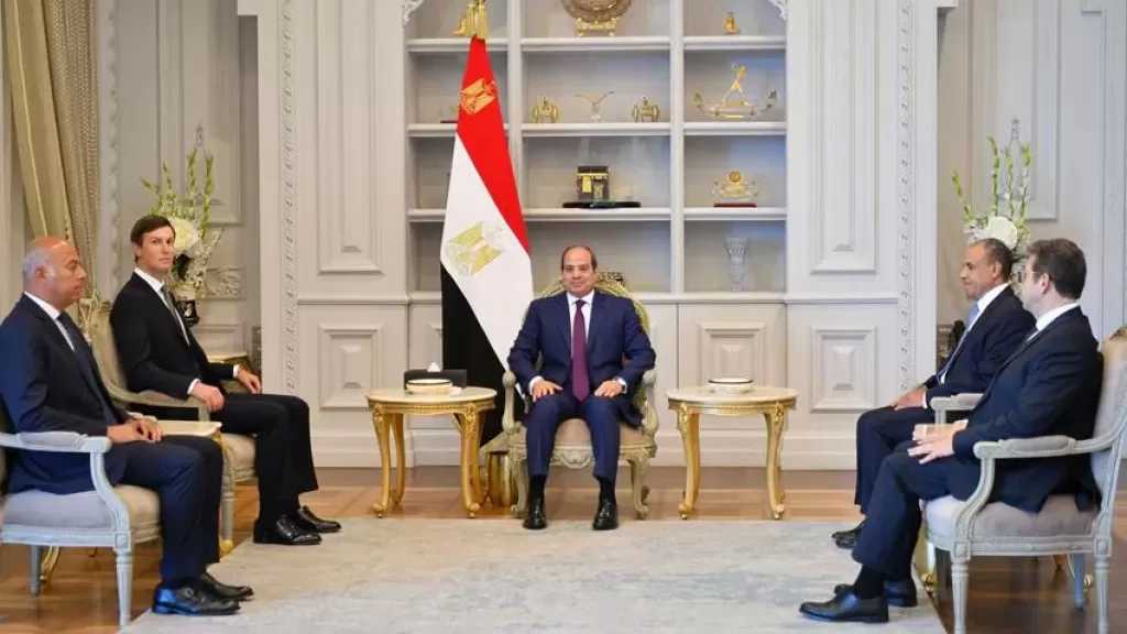 صهر الرئيس الأمريكي: مصر تعد شريكًا محوريًا للولايات المتحدة في الشرق الأوسط