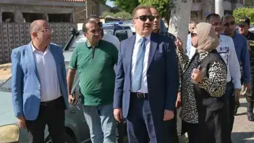 محافظ بورسعيد يتابع أعمال تطوير شارعي الجامعة و15 سبتمبر ببورفؤاد.. صور