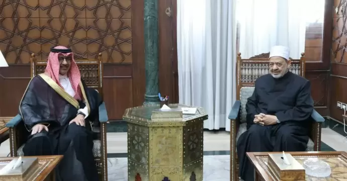 شيخ الأزهر يستقبل السفير السعودي لبحث تعزيز التعاون المشترك