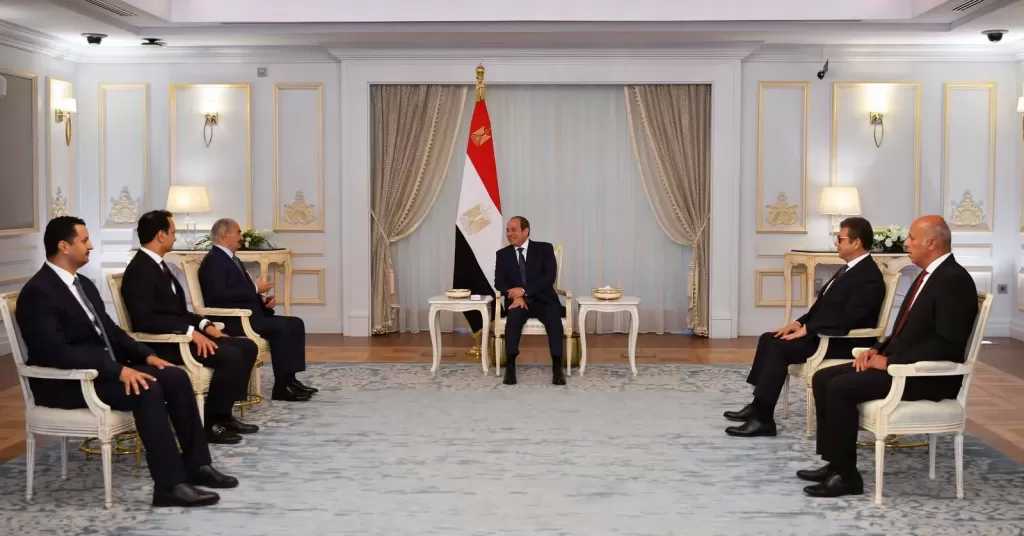 الرئيس السيسي يستقبل المشير خليفة حفتر القائد العام للجيش الوطني الليبي