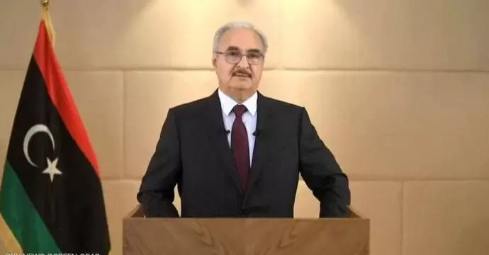 «حفتر» يعرب عن اعتزازه بزيارة مصر ويثمن الجهود الكبيرة التي تبذلها لدعم السلم والأمن والاستقرار