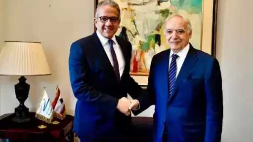 وزير الثقافة اللبناني يبحث مع مدير عام اليونسكو خالد العناني مشاريع التعاون المشترك