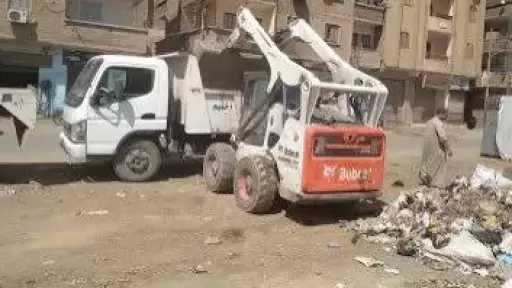 رفع ألف طن قمامة ومخلفات خلال 24 ساعة في بسيون بالغربية