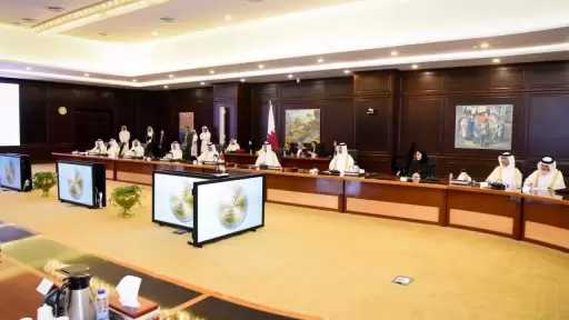انعقاد الدورة السابعة للجنة العليا المصرية القطرية المشتركة بالعلمين برئاسة وزير الخارجية المصري ورئيس وزراء وزير خارجية قطر