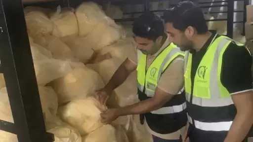 ضبط 10 أطنان زبدة وقشطة مجهولة المصدر بالغربية