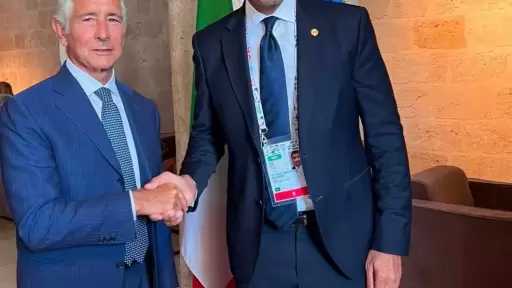وزير الشباب والرياضة يلتقي نظيره الإيطالي