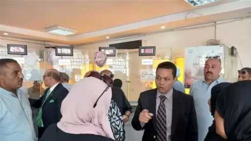 رئيس حي المعصرة يتابع أعمال المركز التكنولوجي وسرعة إنجاز ملفات التصالح