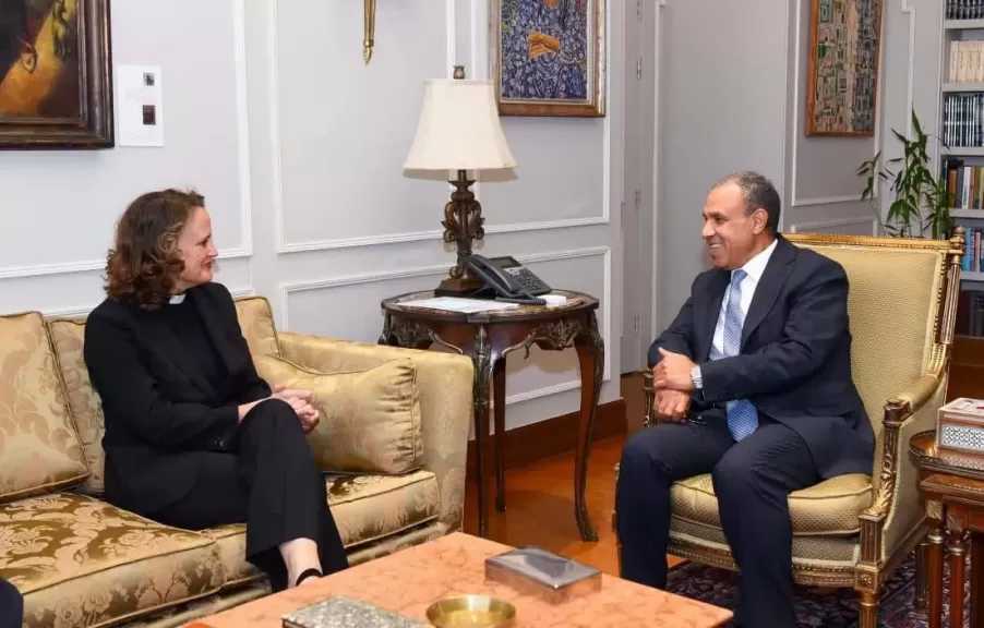 وزير الخارجية يستقبل وفدًا من منظمة كنائس من أجل السلام في الشرق الأوسط الأمريكية