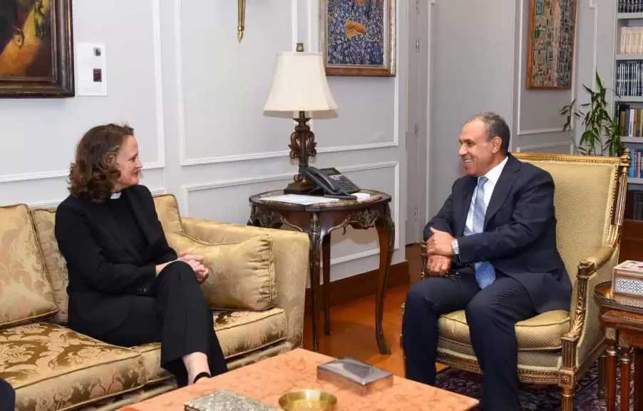 وزير الخارجية يستقبل وفدًا من منظمة كنائس من أجل السلام في الشرق الأوسط الأمريكية