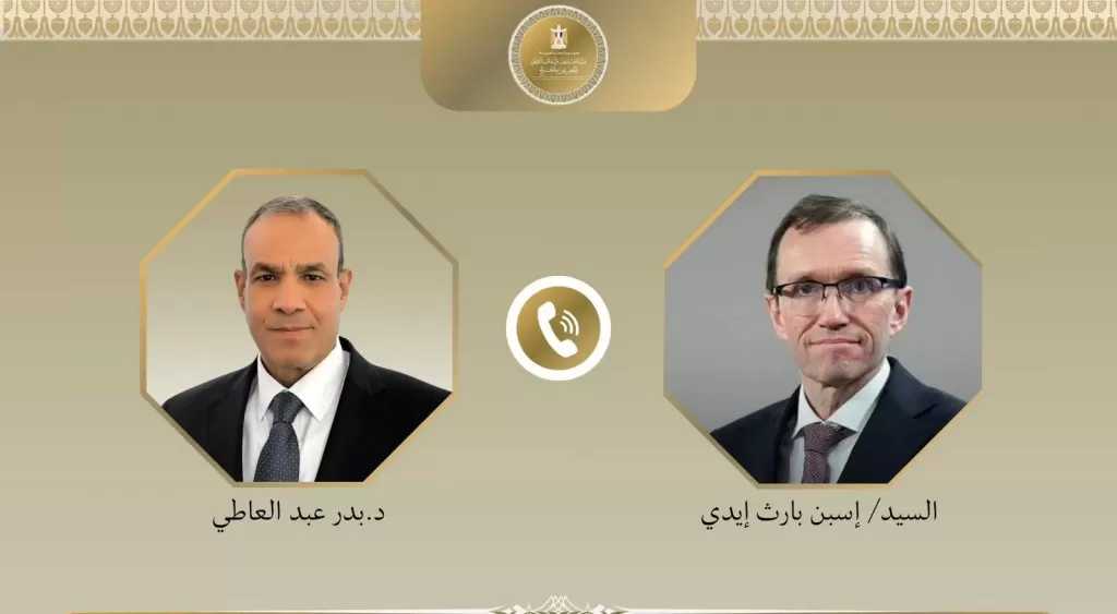 وزير الخارجية يقدم التعازى فى وفاة الملك هارالد الخامس لنظيره النرويجي