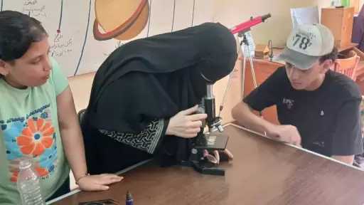 نادي العلوم المركزي بالغربية يستضيف عدداً من الطلاب لإجراء التجارب العملية
