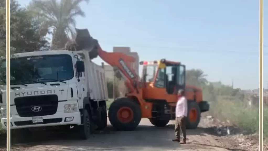 حملات مكثفة للنظافة وإزالة التعديات ورفع كفاءة الطرق والخدمات بـ بني سويف