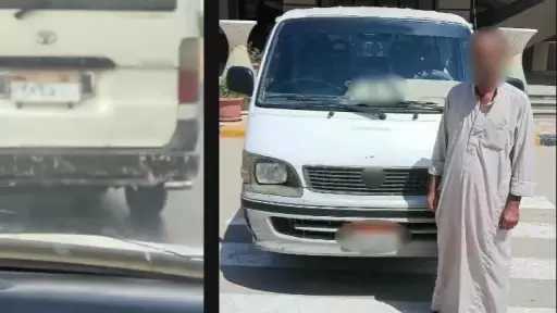 ضبط سائق ميكروباص طمس لوحته المعدنية للهروب من المخالفات بالشرقية